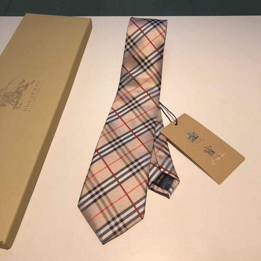 Burberry Jacquard silk handmade tie