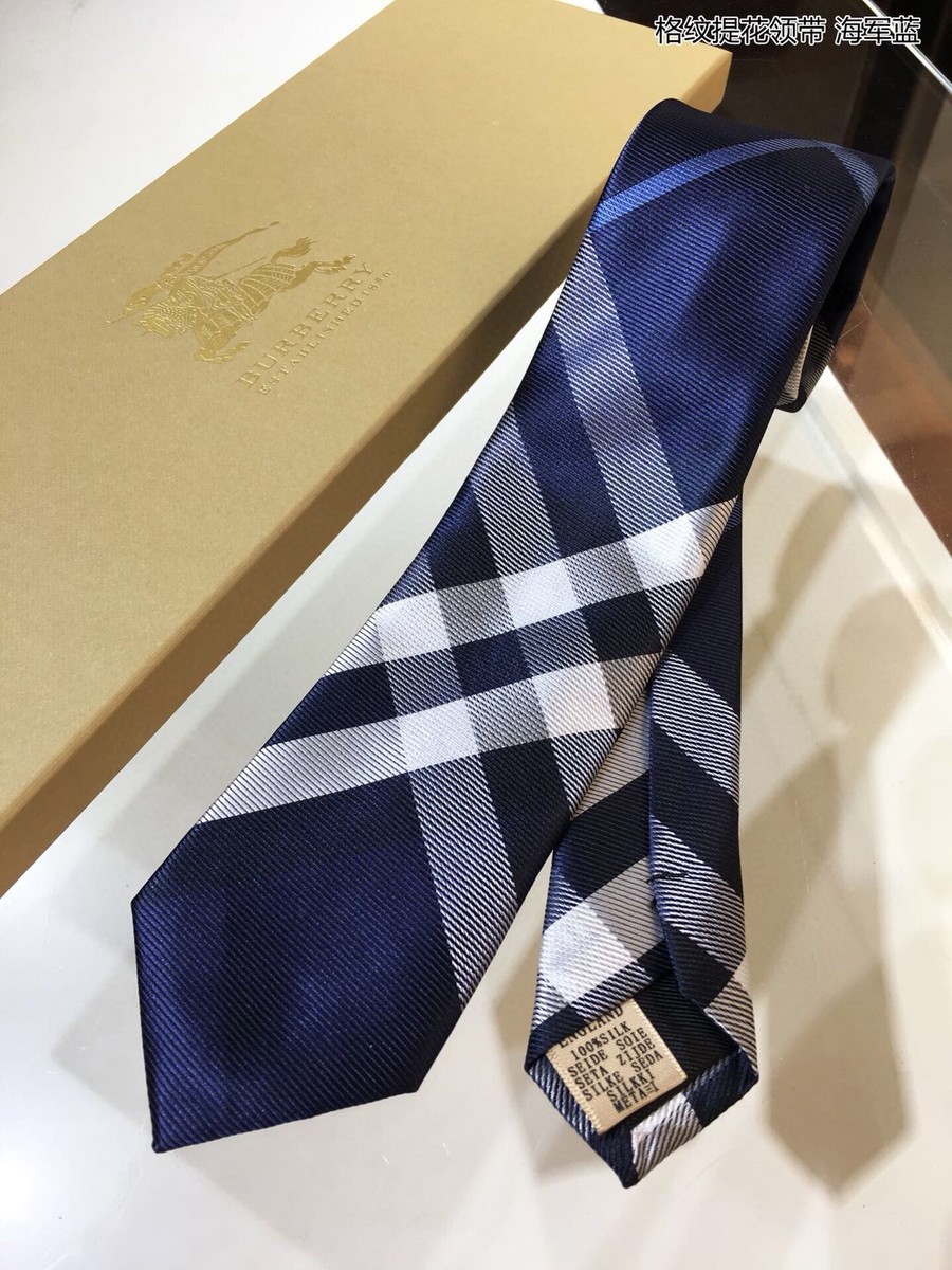 Burberry Jacquard silk check jacquard tie