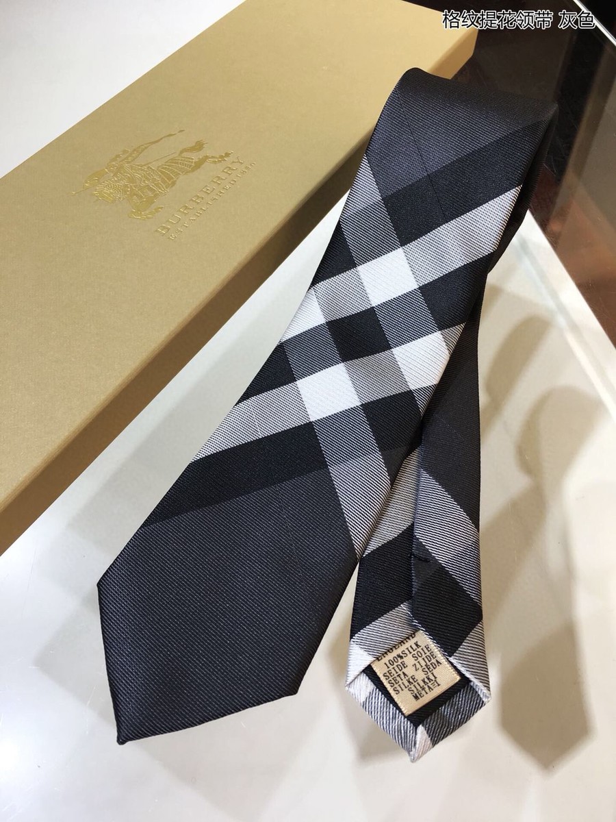 Burberry Jacquard silk check jacquard tie