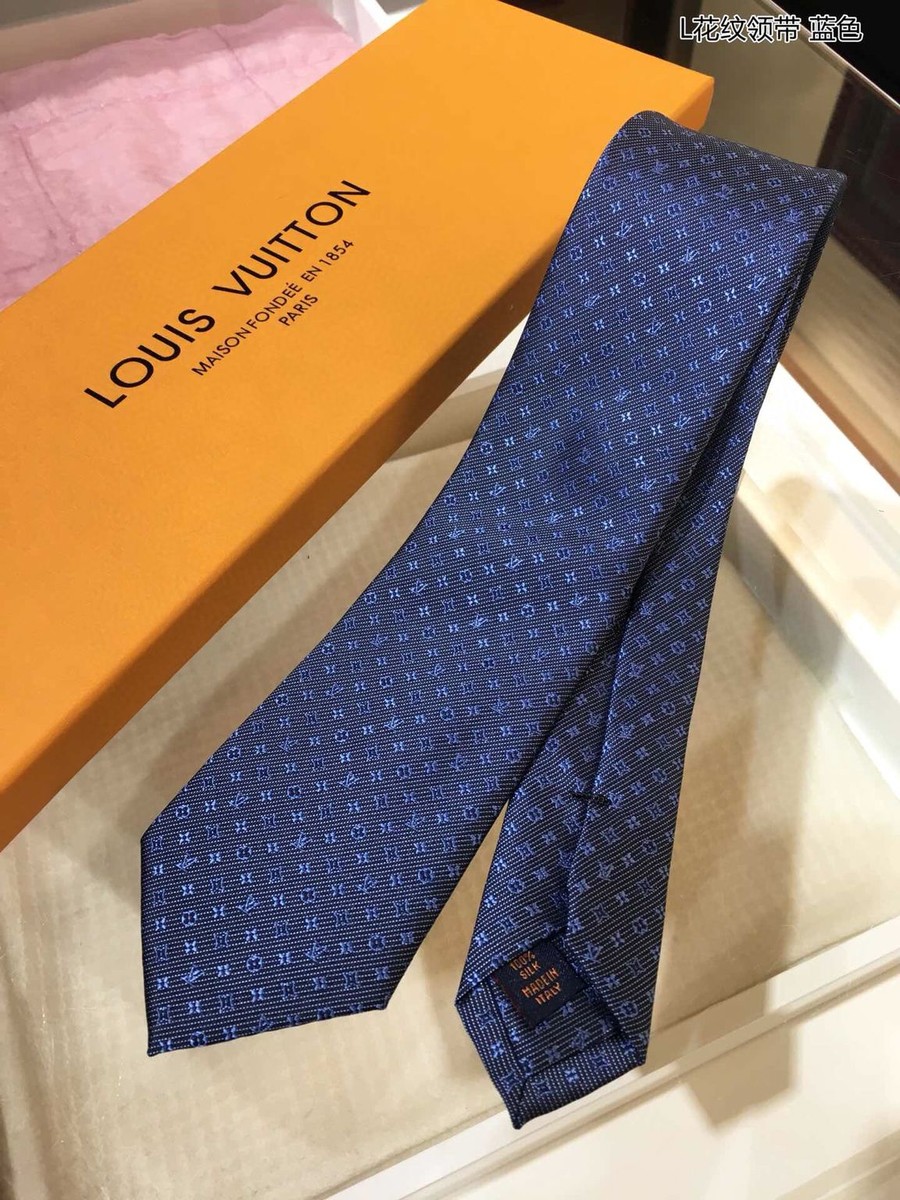 Louis Vuitton Jacquard silk pattern tie