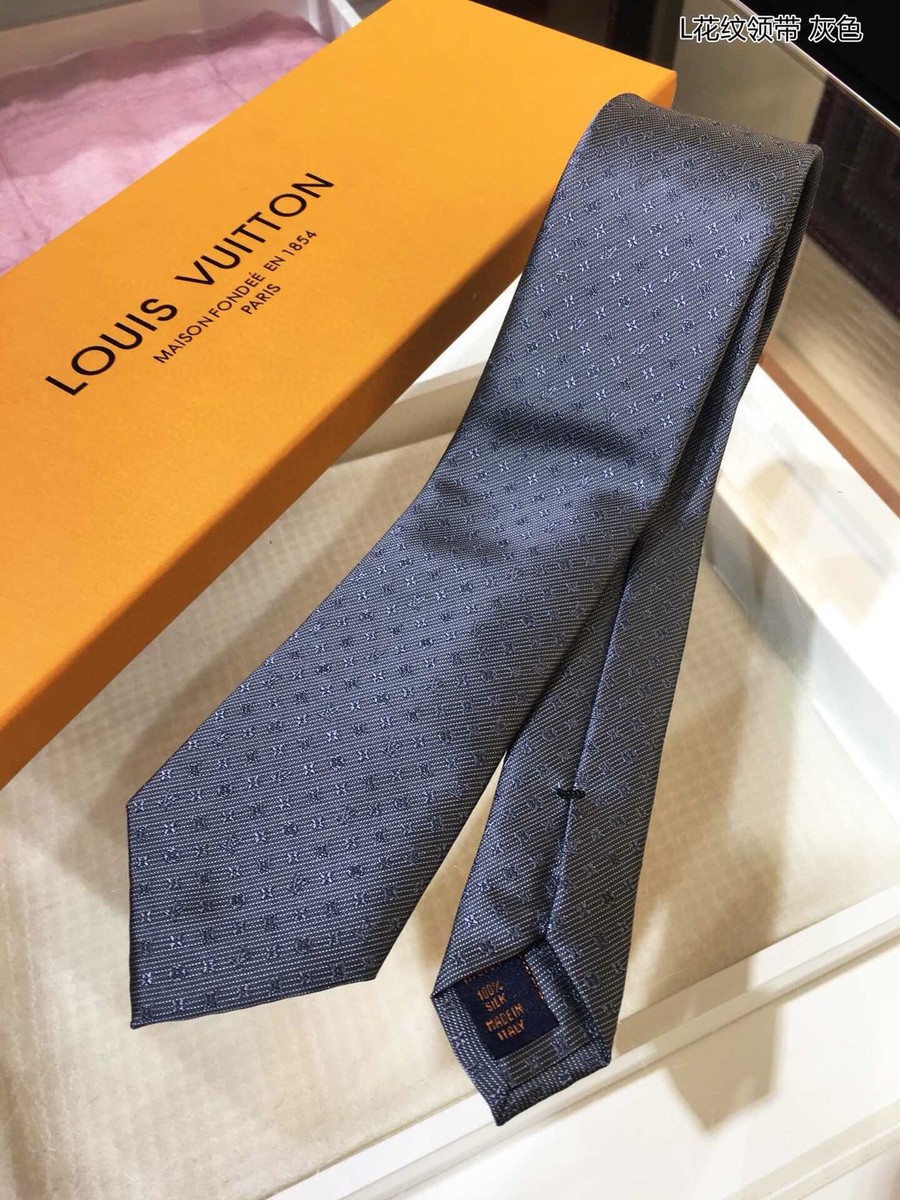 Louis Vuitton Jacquard silk pattern tie