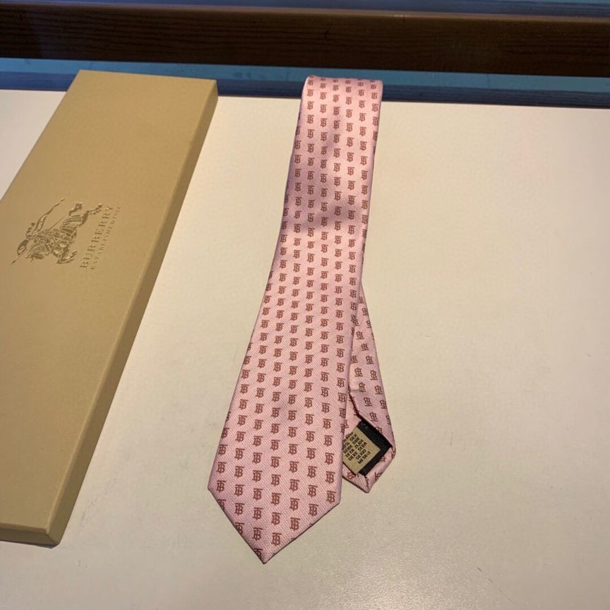 Burberry Silk embroidery men s tie