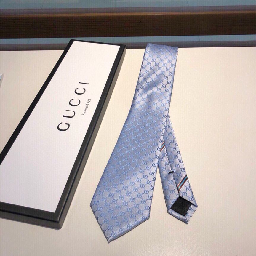 Gucci Striped webbing symbol tie
