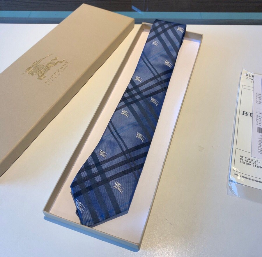 Burberry Jacquard silk vintage check men s tie