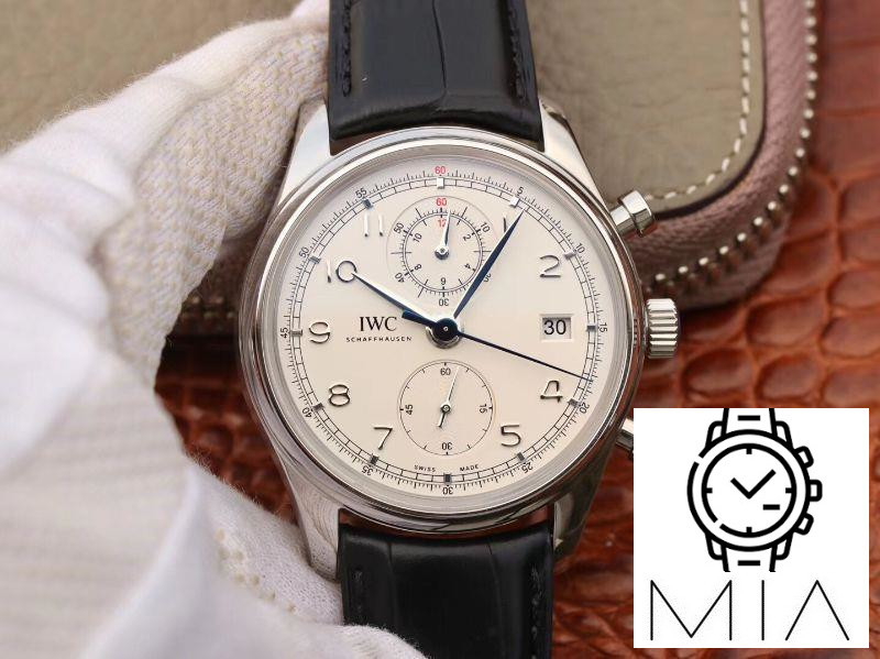 IWC Portugieser Chronograph Classic IW390403 ZF Factory White Dial