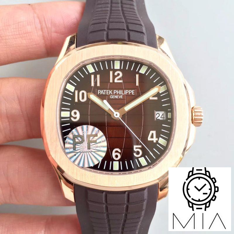 Patek Philippe Aquanaut Jumbo 5167R-001 PF Factory Chocolate Dial