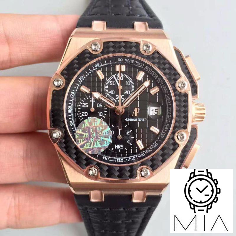 Audemars Piguet Royal Oak Offshore Juan Pablo Montoya 26030RO.00.D001IN.01 JF Factory V2 Black Dial