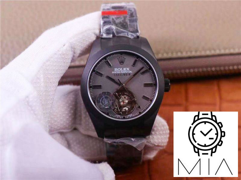 Rolex Milgauss Base 116400 Label Noir Design LNT01HS-001 JB Factory Black Case Watch