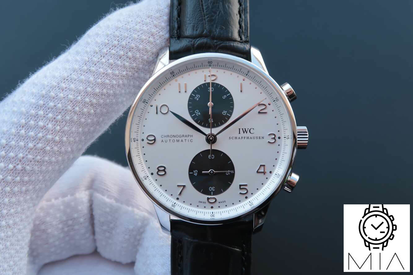 IWC Portugieser IWC371411 ZF Factory Black Strap