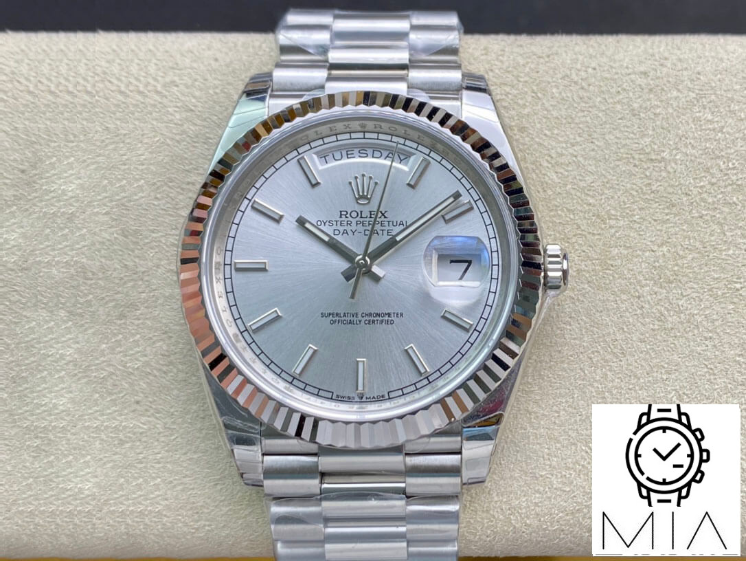Rolex Day Date 40MM EW Factory Stainless Steel Strap