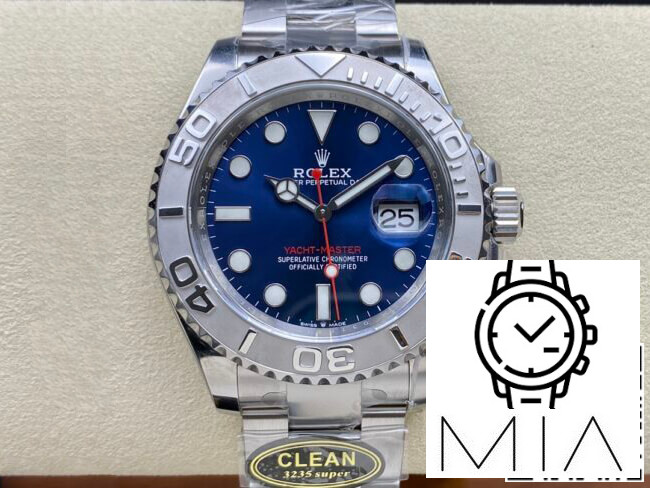 Rolex Yacht Master M126622-0002 Clean Factory Stainless Steel Strap