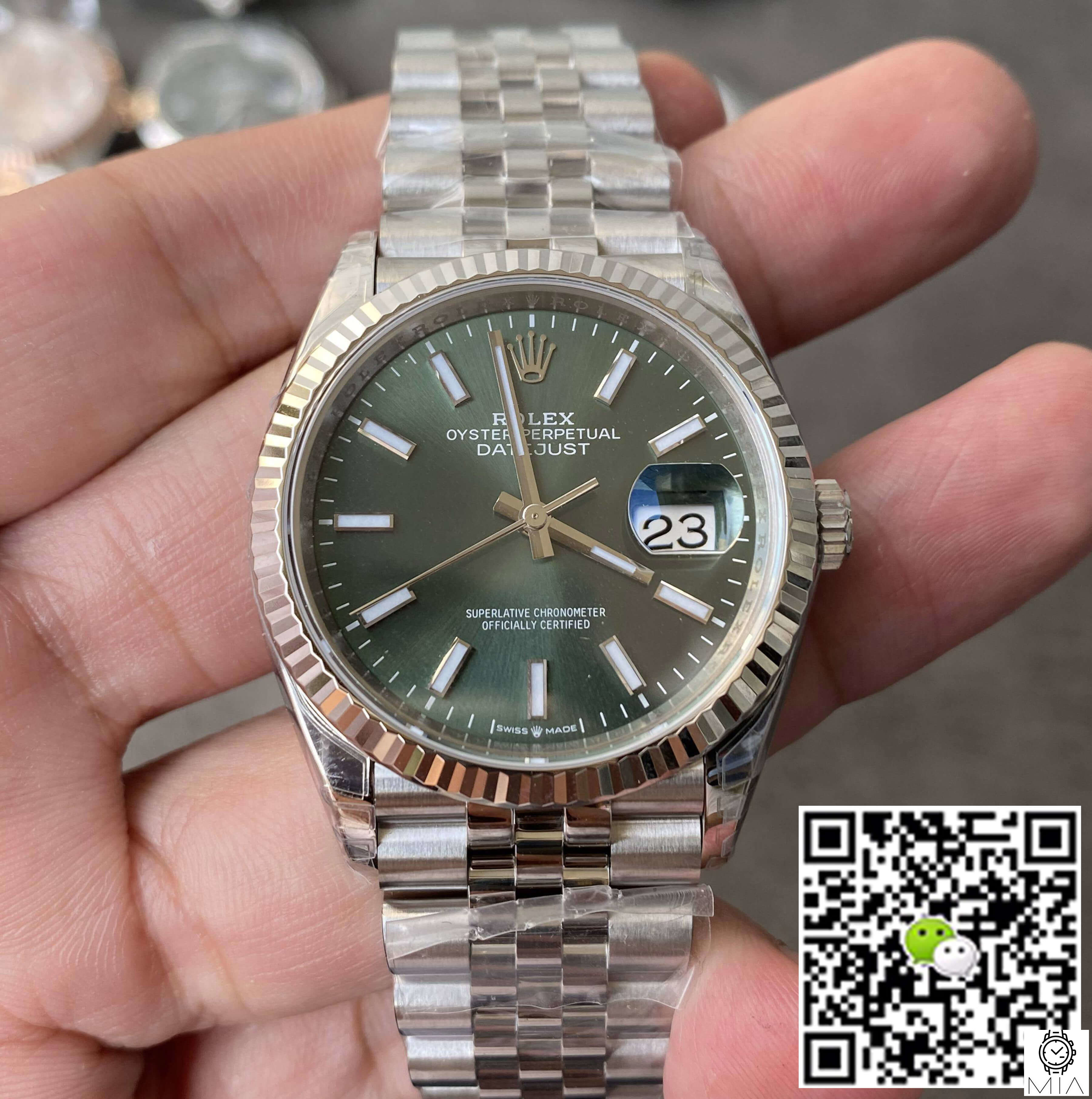 Rolex Datejust M126234-0051 36MM VS Factory Stainless Steel