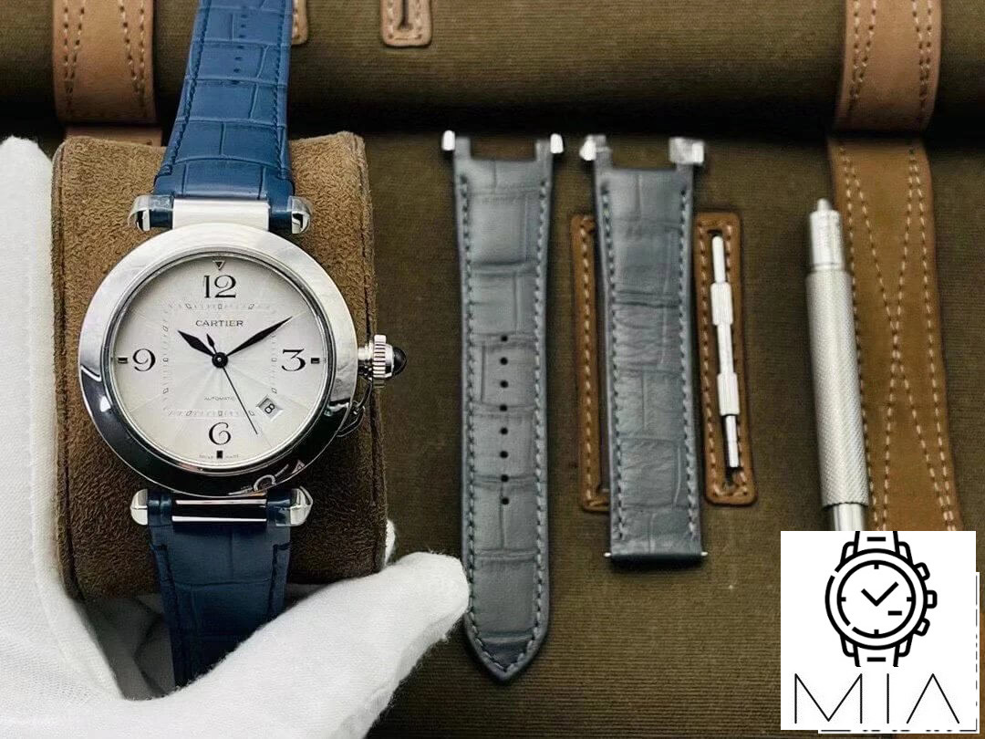 Cartier Pasha WSPA0010 41MM BV Factory Leather Strap