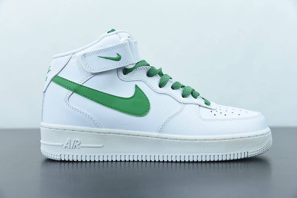 Nike Air Force 1 Mid 07 White Green  