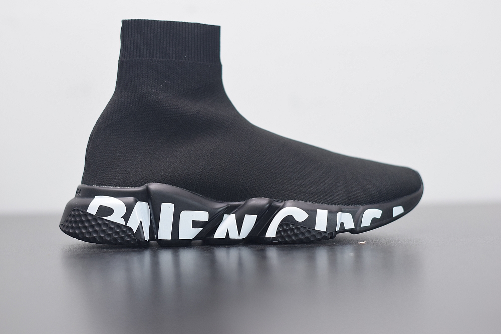 Balenciaga Speed LT Sneaker Black/White(With Video)
