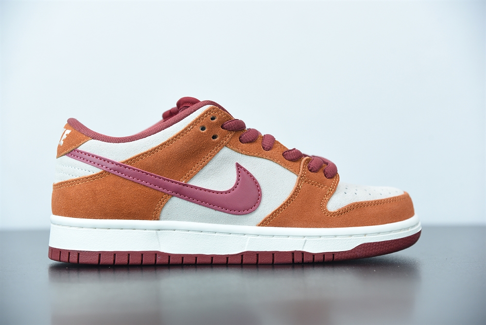 Nike SB Dunk Low Pro Dark Russet Cedar(With Video)