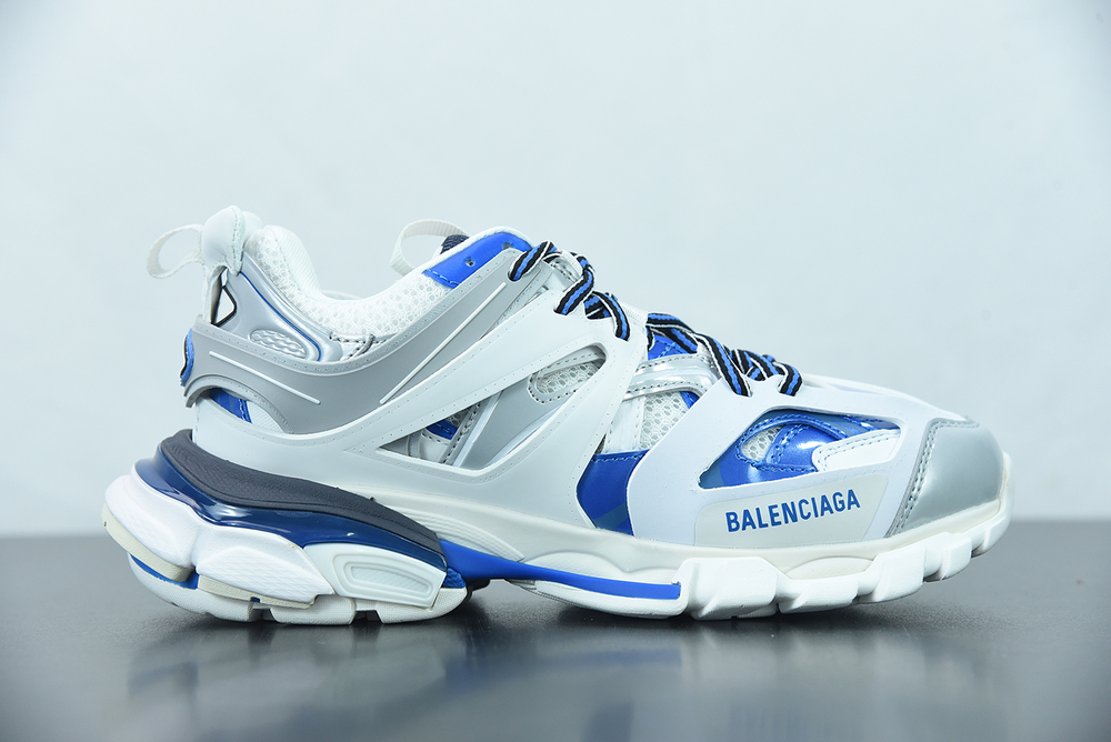Balenciaga Track 3.0 White Blue Grey