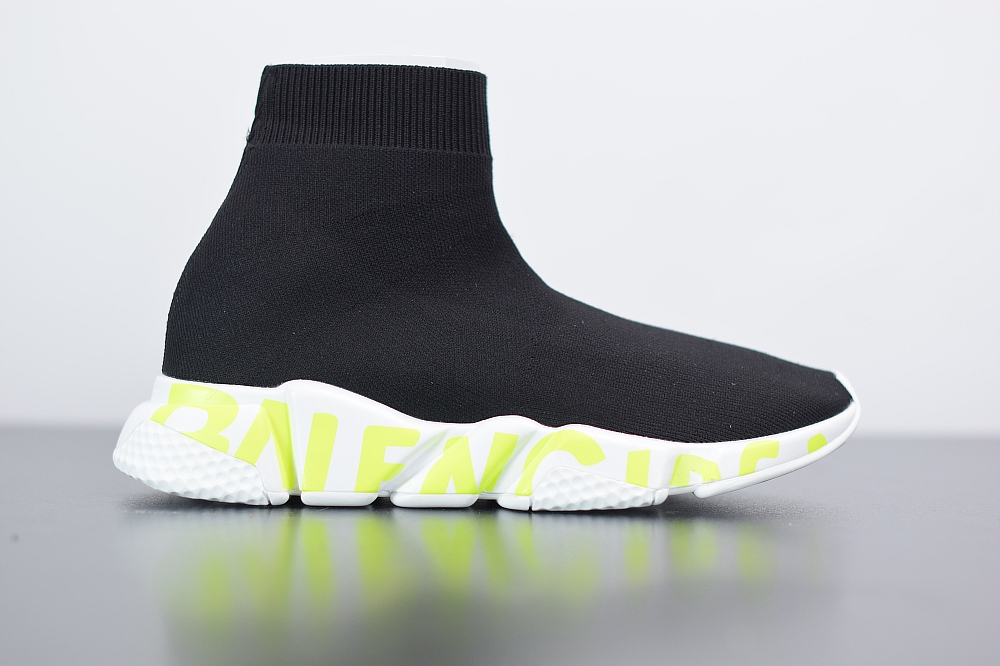 Balenciaga Me Paul Warmer Noir/Blanc/Fluorescent Vert