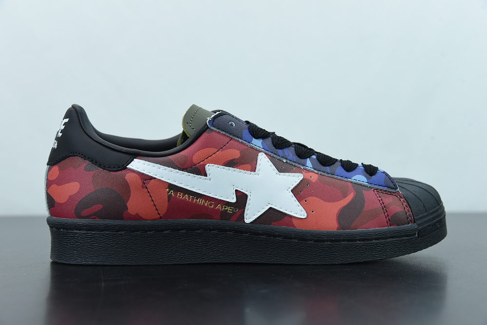 BAPE x Adidas Superstar 80s