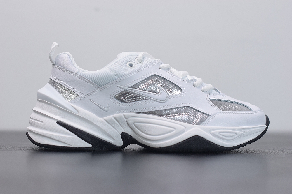 Nike M2K Tekno White Metallic Silver Black (W)
